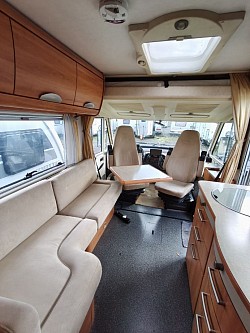 Lounge with Captain seats turned around